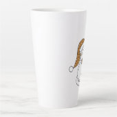 Winking Winter Cat Milchtasse (Vorderseite)