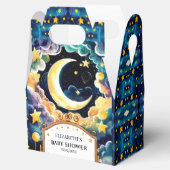 winkle Star Boho Celestial Baby Shower Geschenkschachtel (Geöffnet)