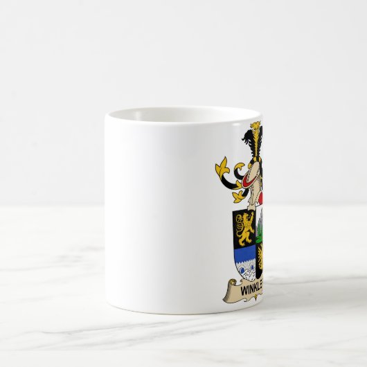 Winkler Familienwappen Kaffeetasse (Mittel)