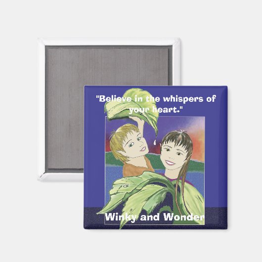 Winky and Wonder Magnet (Vorderseite/Rückseite)