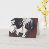 Winky durch Robyn Feeley Karte (Gelbe Blume)