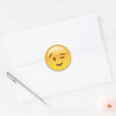 Winky Emoji Sticker (Umschlag)