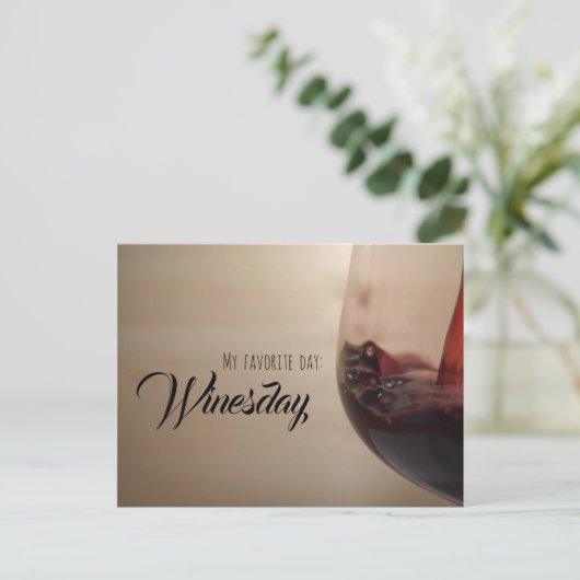 WinMittwoch Postkarte (Stehend Vorderseite)