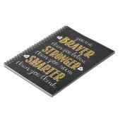 Winne das pfui Zitat-Notizbuch Notizblock (Linke Seite)