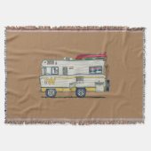 Winnebago-Camper RV-Kleid Decke (Vorderseite)