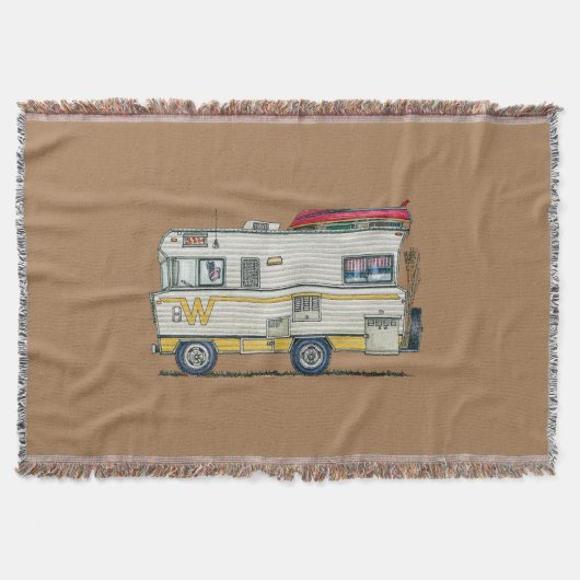 Winnebago-Camper RV-Kleid Decke (Vorderseite)