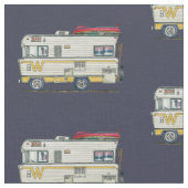 Winnebago-Camper RV-Kleid Stoff (Nahaufnahme)
