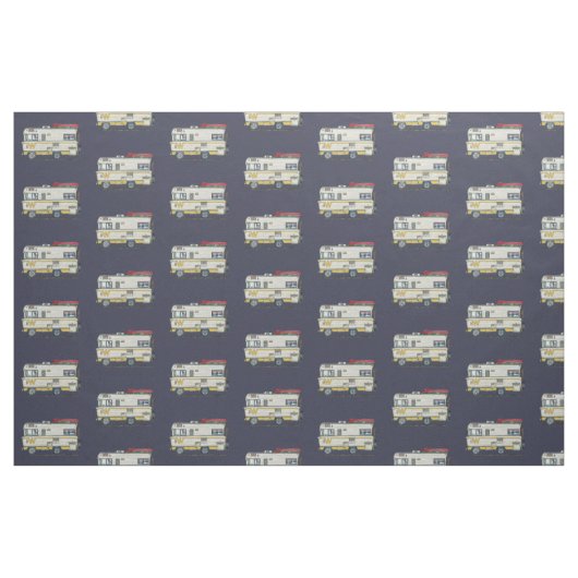 Winnebago-Camper RV-Kleid Stoff (Fat Quarter (45,7 x 55,9 cm))
