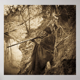 Winnebago Indianerherzogtum Jagd Poster