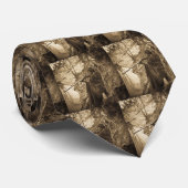 Winnebago-indischer Leiter-Enten-Jagd Krawatte (Gerollt)