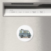 Winnebago LeSharo Camper RV Magnet (In Situ (Geschirrspüler))