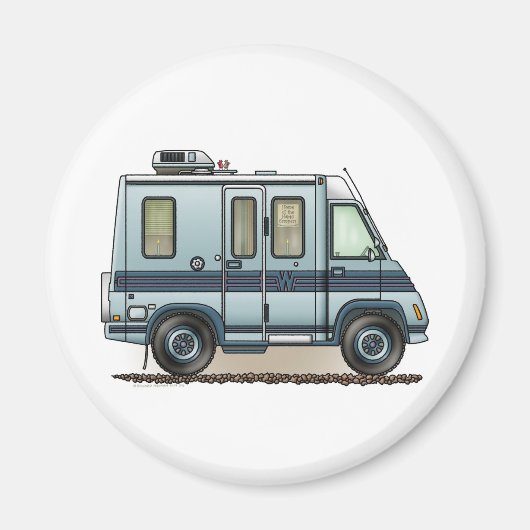 Winnebago LeSharo Camper RV Magnet (Vorne)