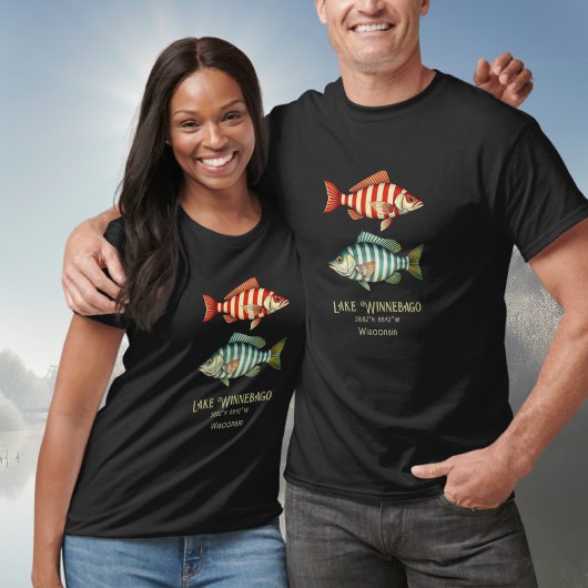 Winnebago Wisconsin-Seefisch T-Shirt