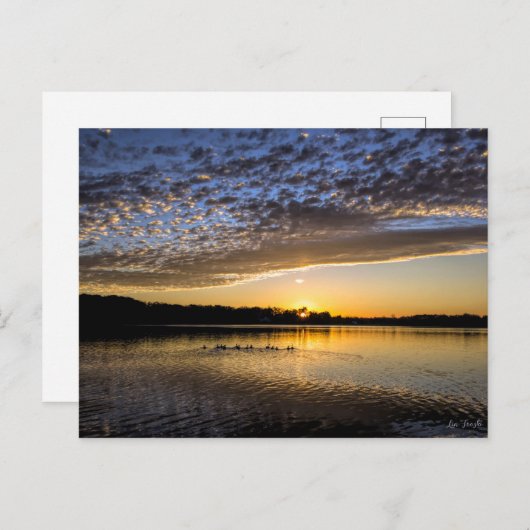 Winnemaurer See Postkarte (Vorne/Hinten)