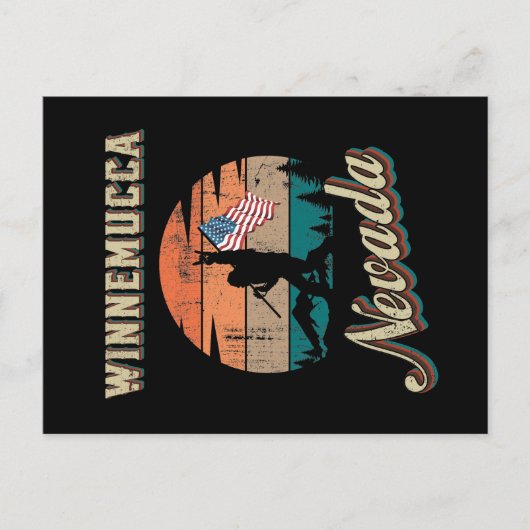 Winnemucca Nevada Postkarte (Vorderseite)