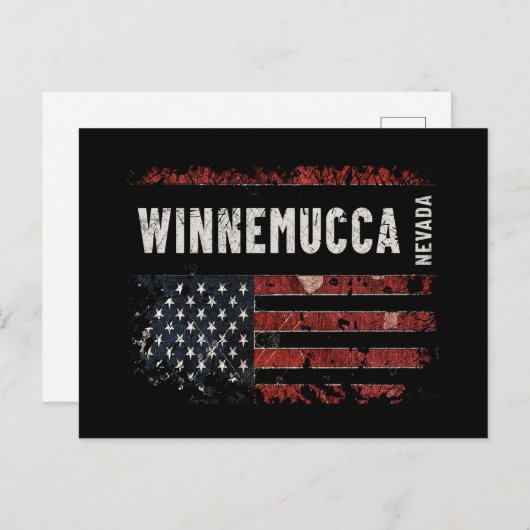 Winnemucca Nevada Postkarte (Vorne/Hinten)