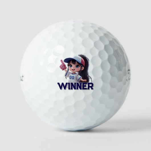 winner fan sports dall golfball (Vorderseite)