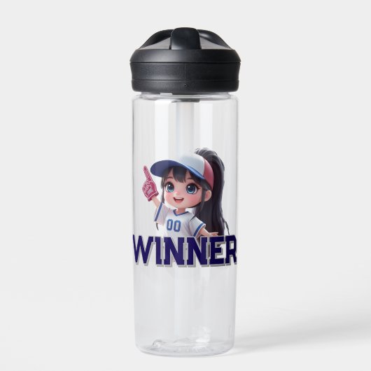 winner fan sports dall trinkflasche (Vorderseite)
