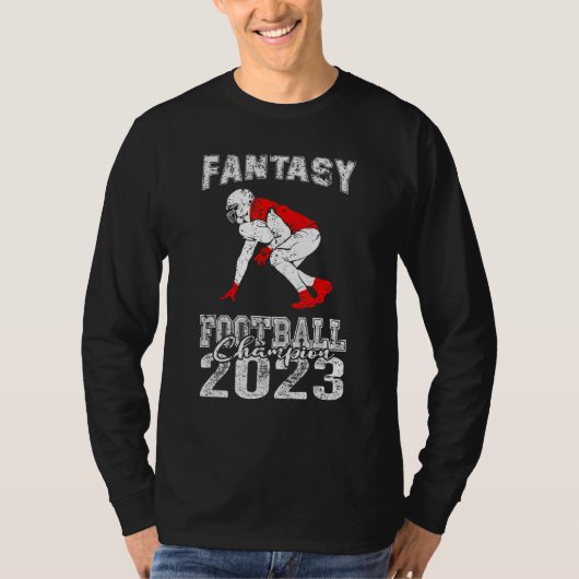 Winner Fantasy Football Champion  Fantasy League C T-Shirt (Vorderseite)