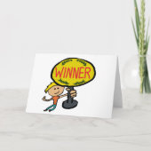 Winner Karte (Vorderseite)