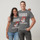 Winner Loser Video Game Chicken Dinner Game Player T-Shirt (Unisex)