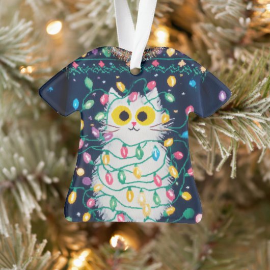 WINNER! WINNER! Tacky Christmas Sweater Contest Ornament (Baum)