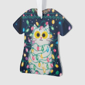 WINNER! WINNER! Tacky Christmas Sweater Contest Ornament (Vorderseite)