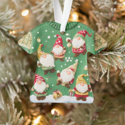 WINNER! WINNER! Tacky Christmas Sweater Contest Ornament (Baum)