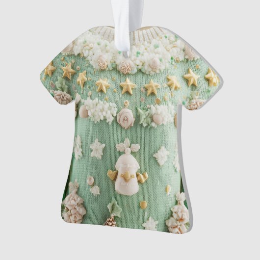 WINNER! WINNER! Tacky Christmas Sweater Contest Ornament (Vorderseite)