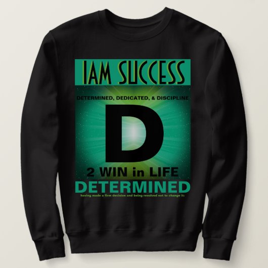 WINNERS MINDSET SWEATSHIRT (Design vorne)