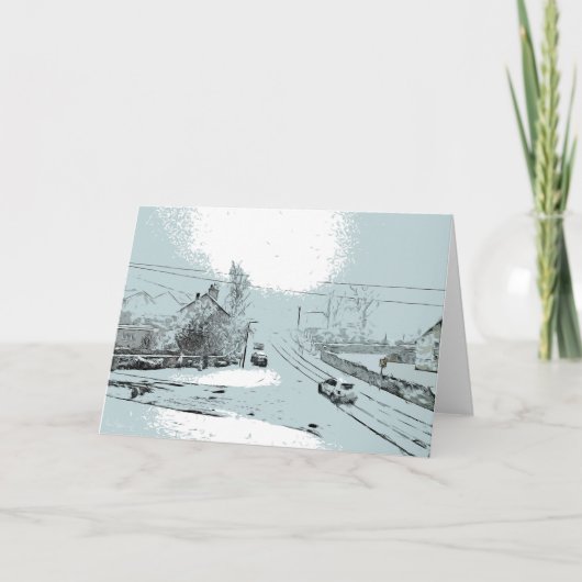 Winney Hill, Harthill mit Woodall. Karte (Vorderseite)