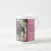 Winnie das daschund porzellantasse (Vorderseite Rechts)