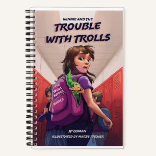 Winnie findet Tammy in ihrem Rucksack in der Schul Notizblock