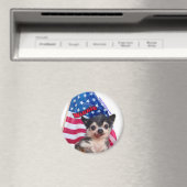 Winnie (Flag Magnet) Magnet (In Situ (Geschirrspüler))