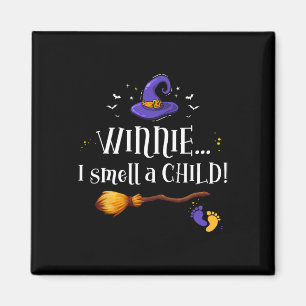 Winnie ich rieche ein Kind Halloween Schwangerscha Magnet