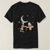 Winnie Pooh Halloween Tigger und Pooh Pumpkin T-Shirt (Design vorne)