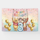 Winnie Puuh | Alles Gute zum Geburtstag Banner (Horizontal)