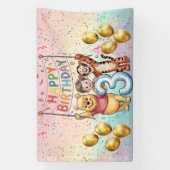 Winnie Puuh | Alles Gute zum Geburtstag Banner (Vertikal)