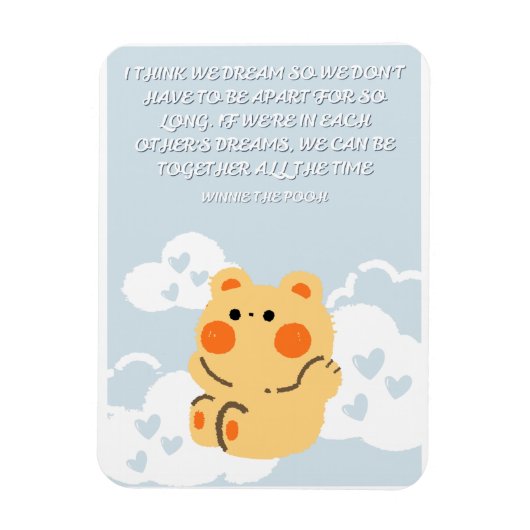 Winnie Puuh Magnet (Vertikal)