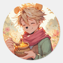 Winnie the Pooh Anime Typ V11 Sticker