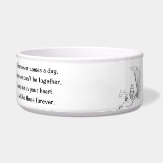 Winnie-the-Pooh "Forever" Keramik Pet Bowl Napf