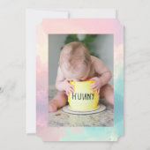 Winnie the Pooh | Happy Birthday Einladung (Rückseite)