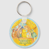 Winnie The Pooh Keychain - Mädchen mit Schlüsselri Schlüsselanhänger (Vorderseite)