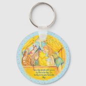 Winnie The Pooh Keychain - Mädchen mit Schlüsselri Schlüsselanhänger (Rückseite)