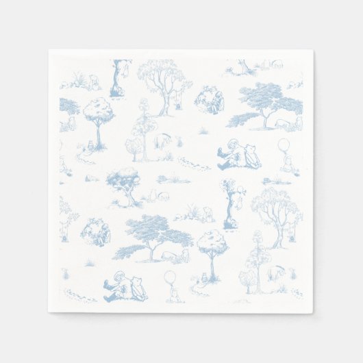 Winnie the Pooh Serviette (Vorderseite)