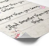 Winnie the Pooh Zitat Poster (Ecke)