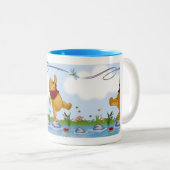 Winnie-the-Pooh Zweifarbige Tasse (VorderseiteRechts)
