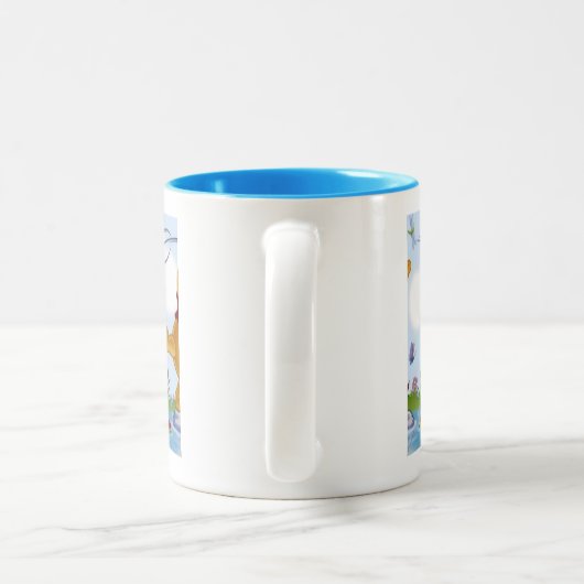 Winnie-the-Pooh Zweifarbige Tasse (Henkel)