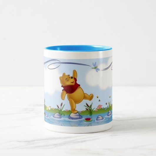 Winnie-the-Pooh Zweifarbige Tasse (Mittel)