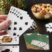 Winning Poker Hand Six Through Ten Spielkarten (In Situ)